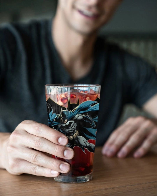 BATMAN EARTH 1 READY Pint Glass (with Free Shipping)