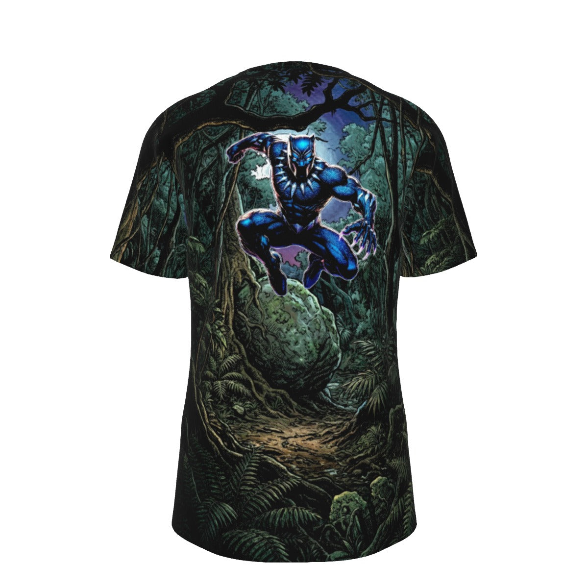 BLACK PANTHER GO All Over Print Shirt & Tank Top -ORIGINAL ART BY EKA