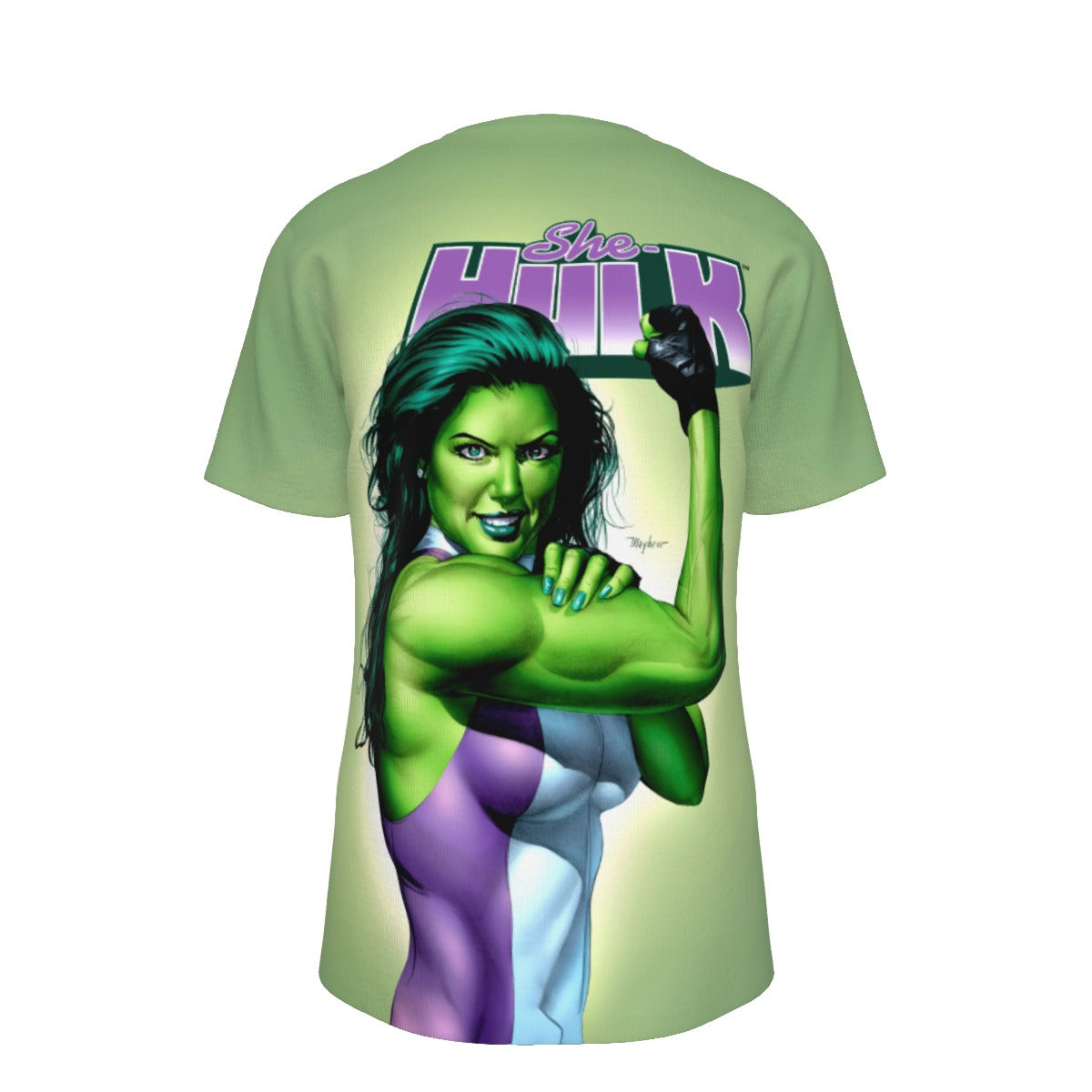 SHE-HULK 9 OVER PRINT SHIRT AND TANK TOP- MAYHEM ART