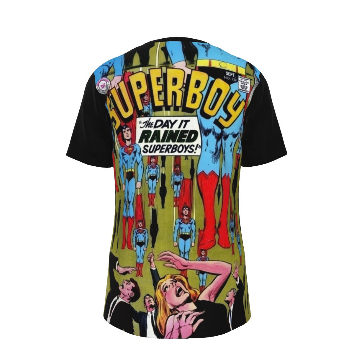 SUPERBOY 159 PIN UP OVER PRINT SHIRT AND TANK TOP