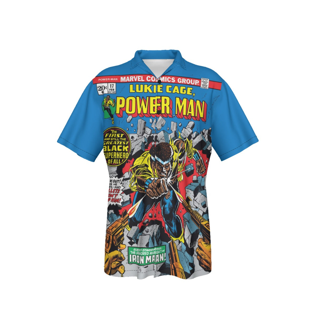 LUKE CAGE, POWER MAN 17 All Over Print Shirt & Tank Top