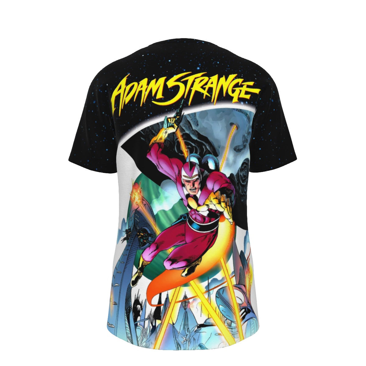ADAM STRANGE TPB ALL OVER PRINT SHIRT AND TANK TOP