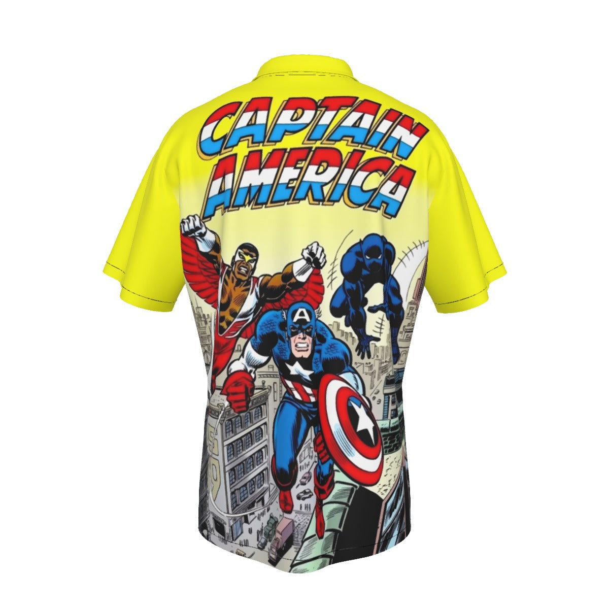 CAPTAIN AMERICA FALCON COLLECTION  ALL OVER PRINT SHIRT AND TANK TOP