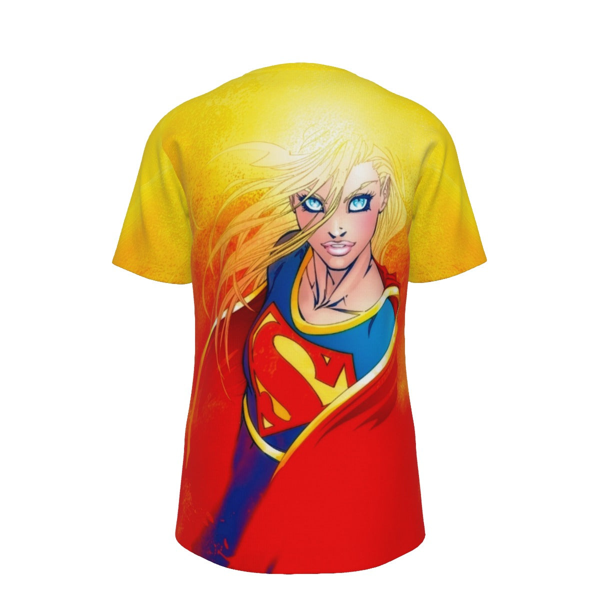 SUPERGIRL PIN UP All Over Print Shirt & Tank Top- MICHAEL TURNER ART