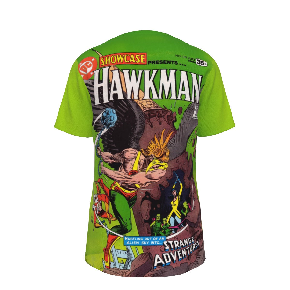 SHOWCASE 102 All Over Print Shirt & Tank Top - HAWKMAN