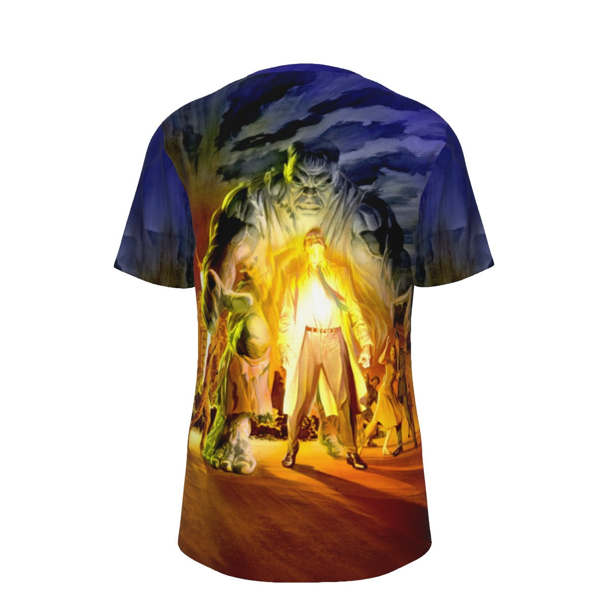 BRUCE BANNER HULK All Over Print Shirt & Tank Top- ALEX ROSS ART