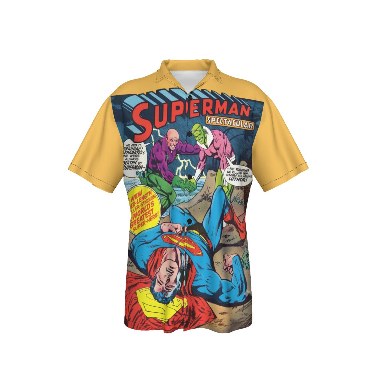 SUPERMAN SPECTACULAR All Over Print Shirt & Tank Top