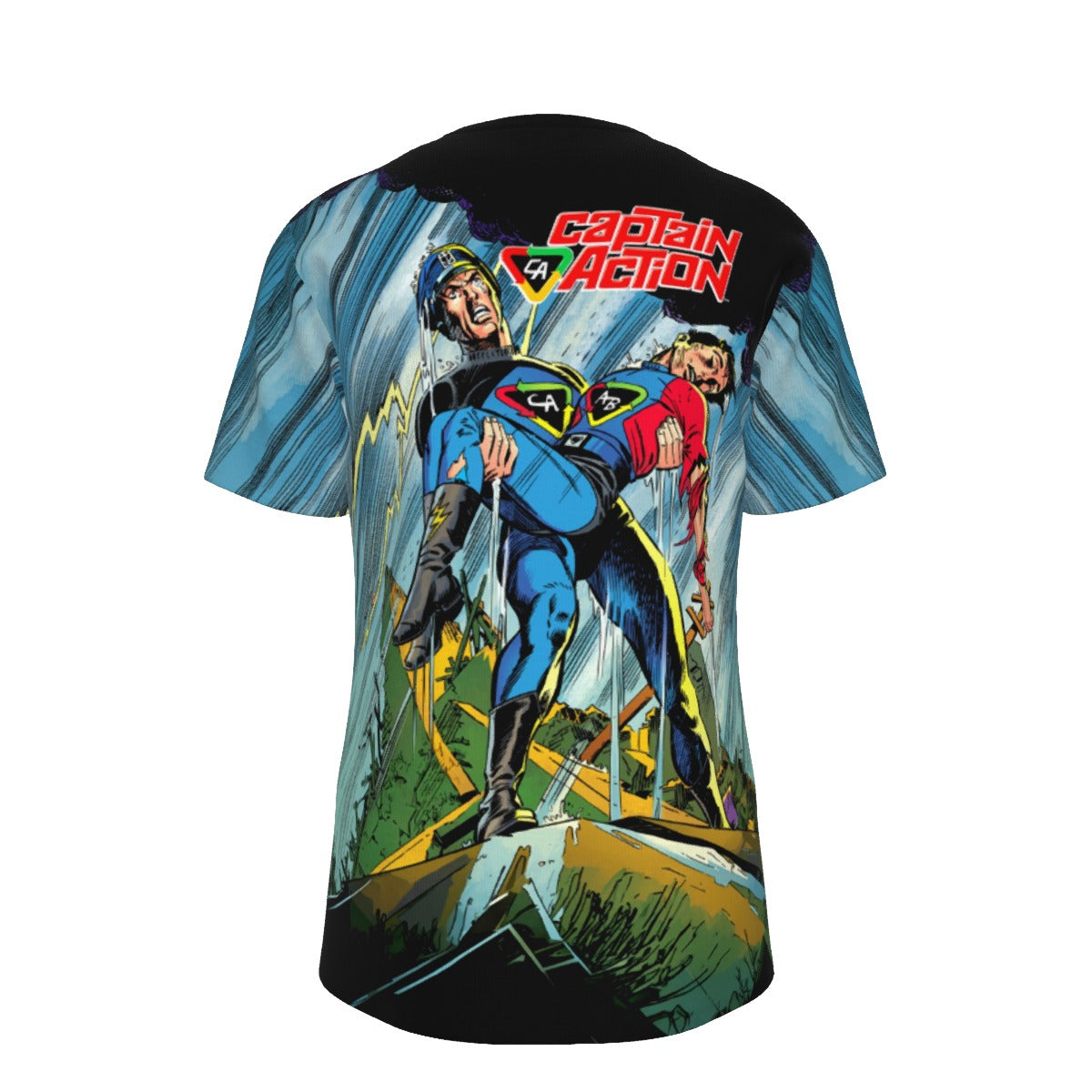 CAPTAIN ACTION COLLECTION All Over Print Shirt & Tank Top
