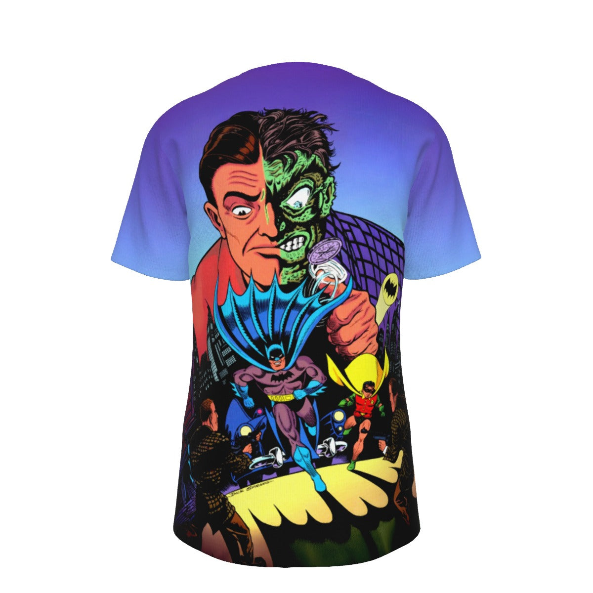 TWO FACE STRIKE TWICE 1 ALL OVER PRINT SHIRT AND TANK TOP