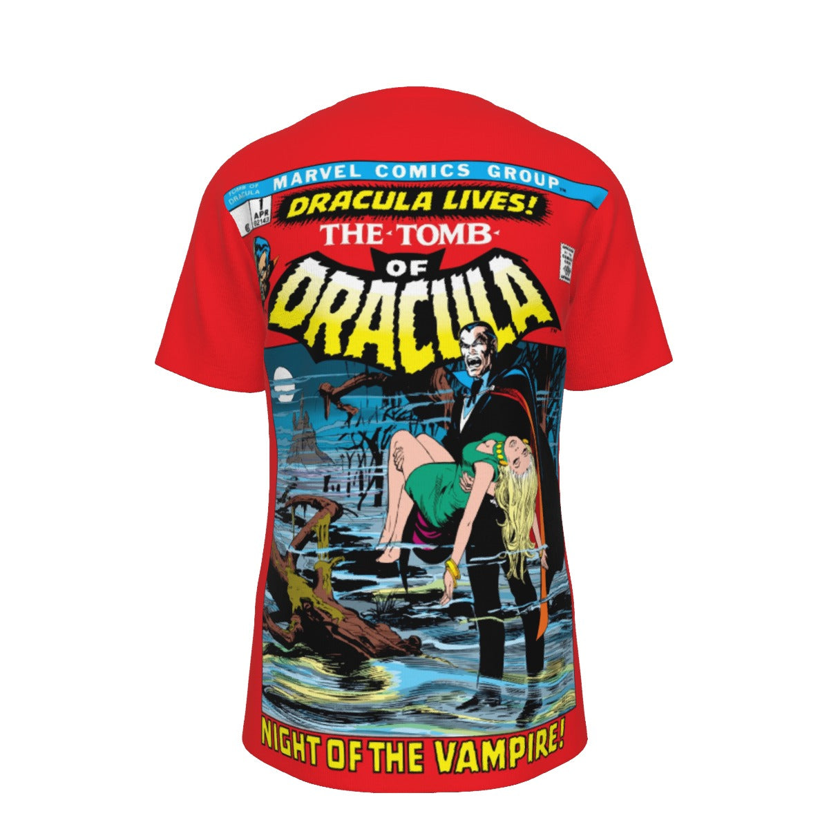 TOMB OF DRACULA 1 All Over Print Shirt & Tank Top - NEAL ADAMS ART