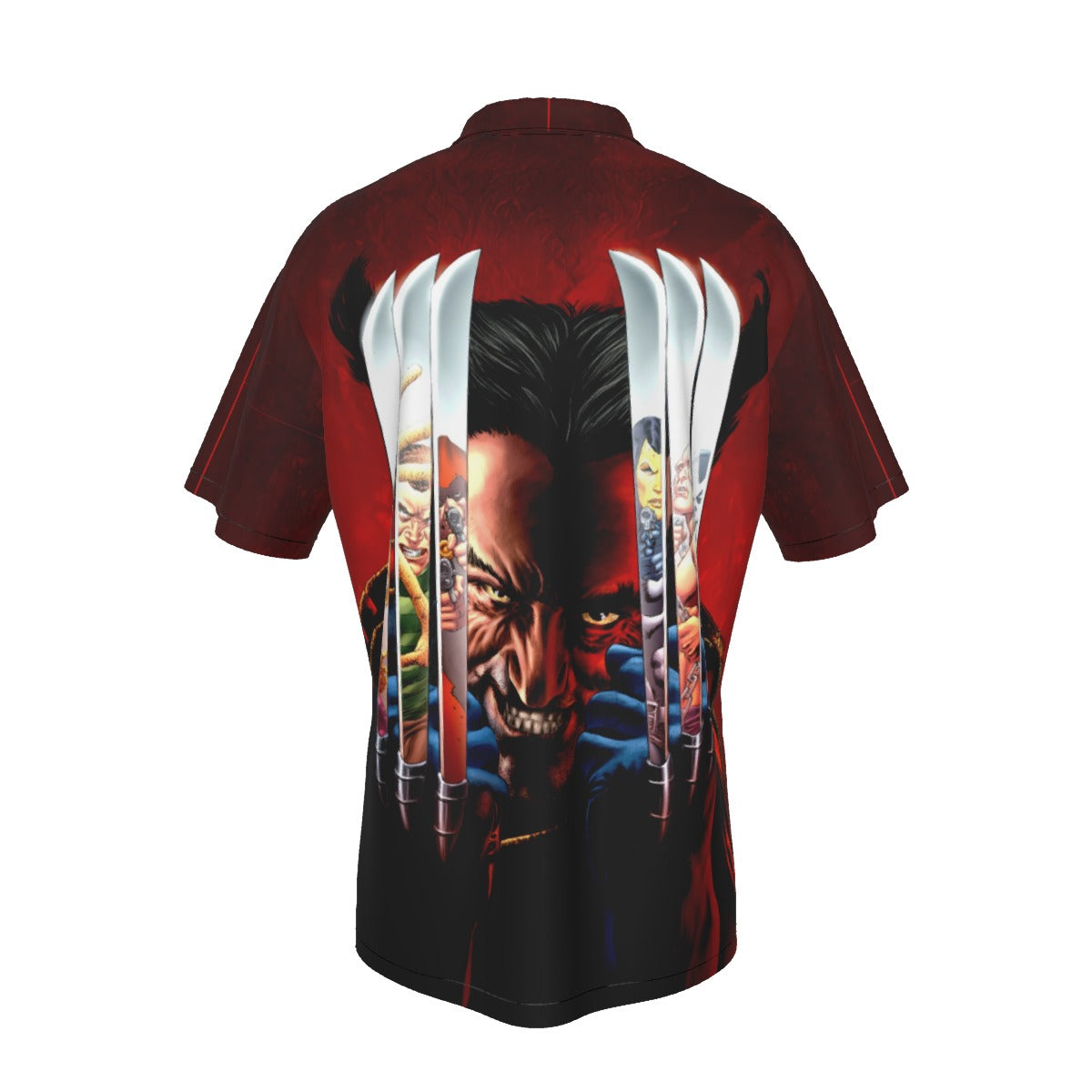 HOUSE OF M: MASTERS OF EVIL 2 OVER PRINT SHIRT AND TANK TOP - WOLVERINE