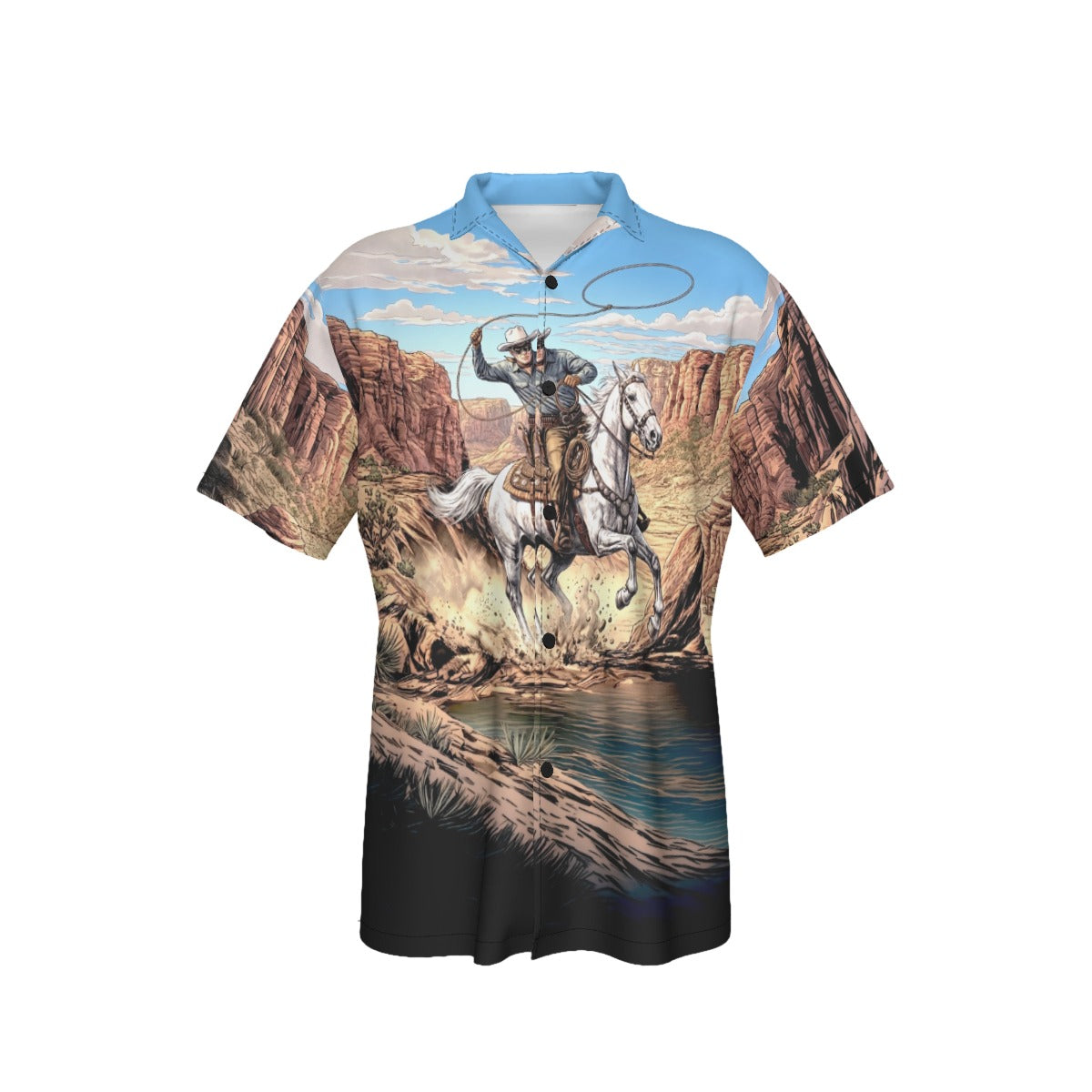 LONE RANGER GO VAR All Over Print Shirt & Tank Top - ORIGINAL ART BY EKA