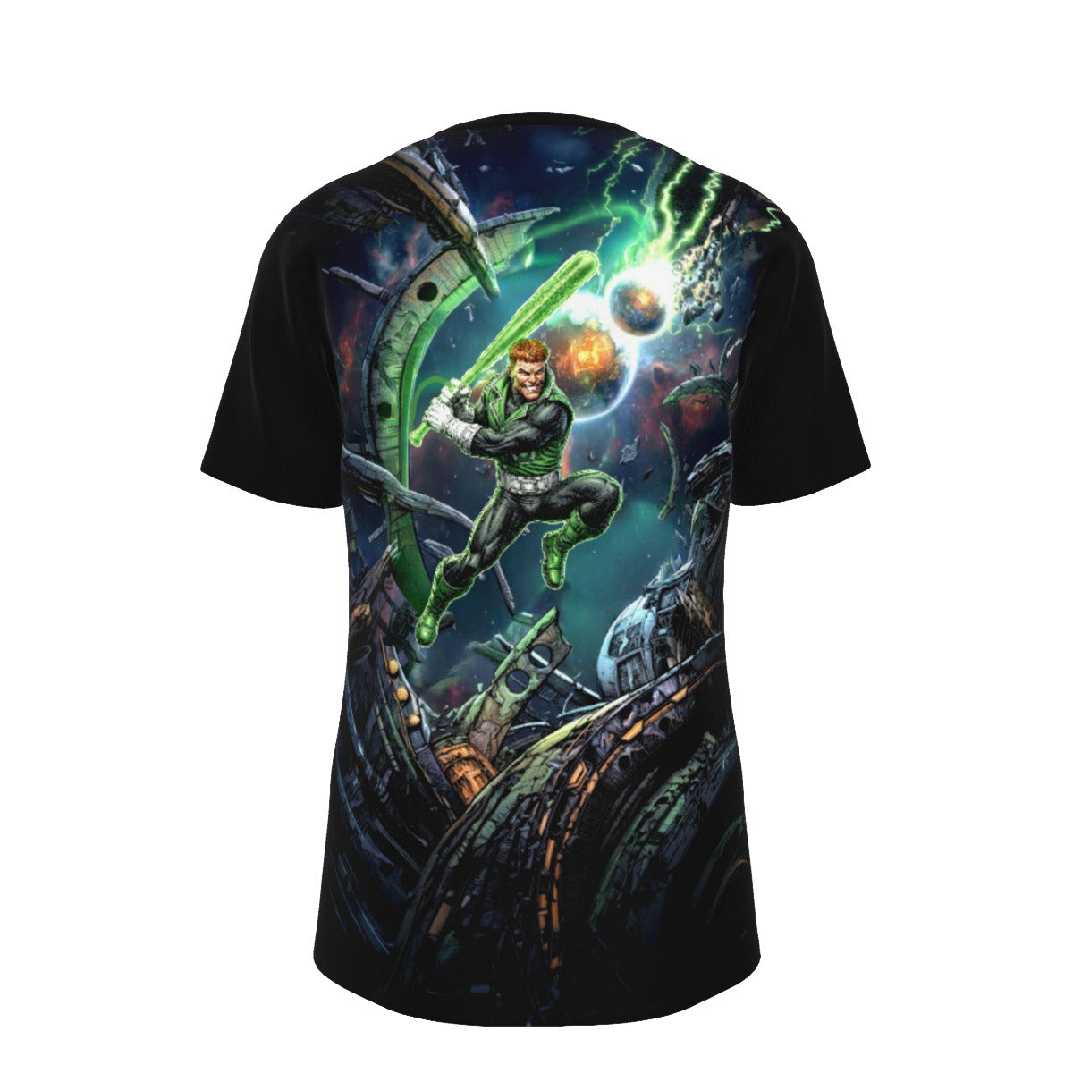 GUY GARDNER GO All Over Print Shirt & Tank Top - ORIGINAL ART BY EKA