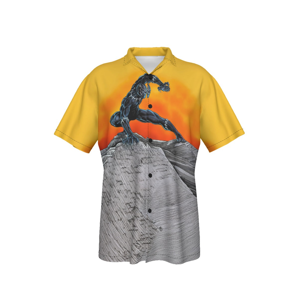 BLACK PANTHER PIN UP All Over Print Shirt & Tank Top -Seba Guidobono ART