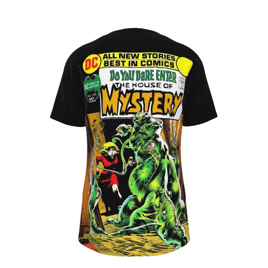 HOUSE OF MYSTERY 204  ALL OVER PRINT SHIRT AND TANK TOP- BERNIE WRIGHTSON