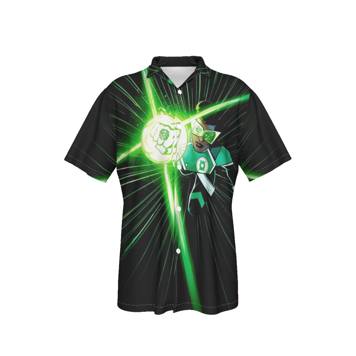 GREEN LANTERN  FAR SECTOR All Over Print Shirt & Tank Top - SOJOURNER JO - SHAWN MARTINBROUGH ART