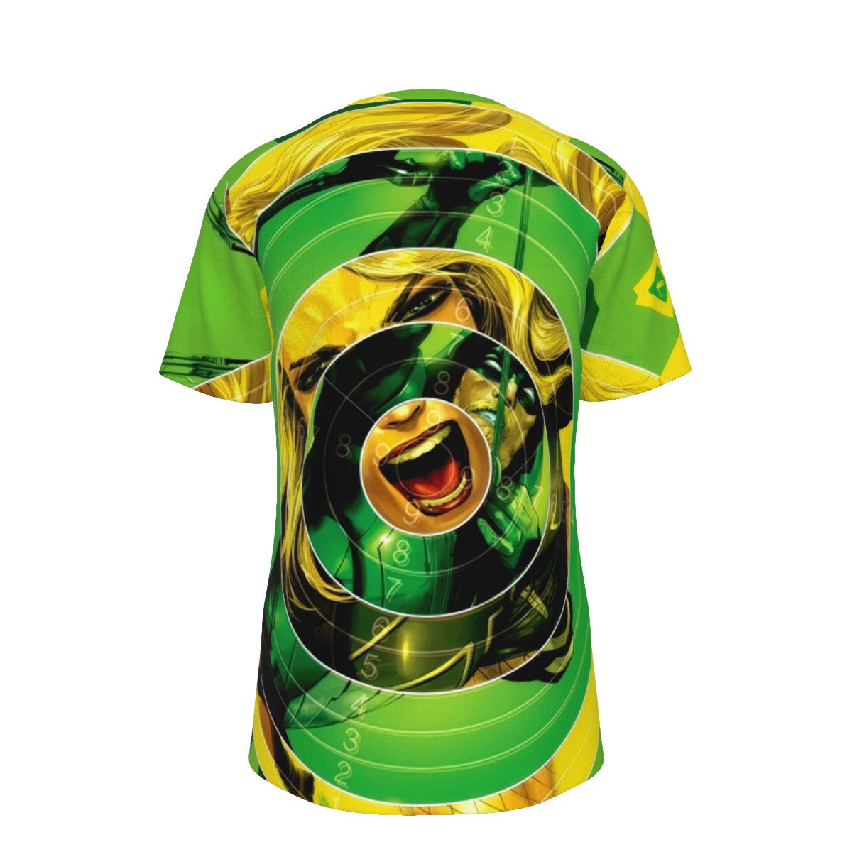 GREEN ARROW BLACK CANARY CRY ALL OVER PRINT SHIRT AND TANK TOP