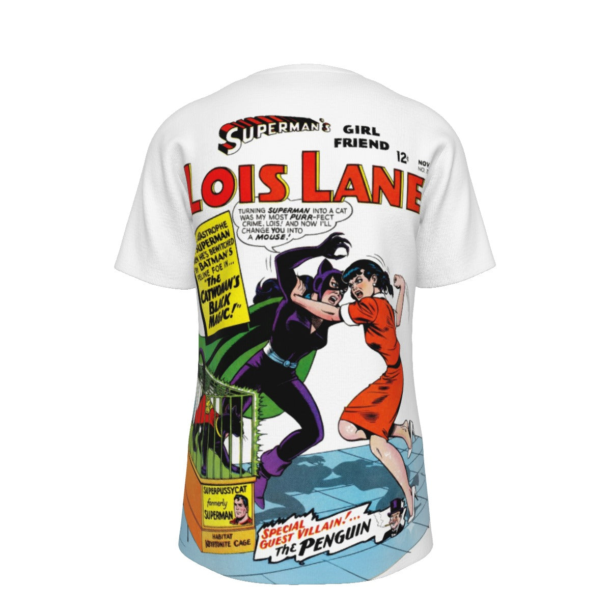 LOIS LANE 70 All Over Print Shirt & Tank Top  with Catwoman