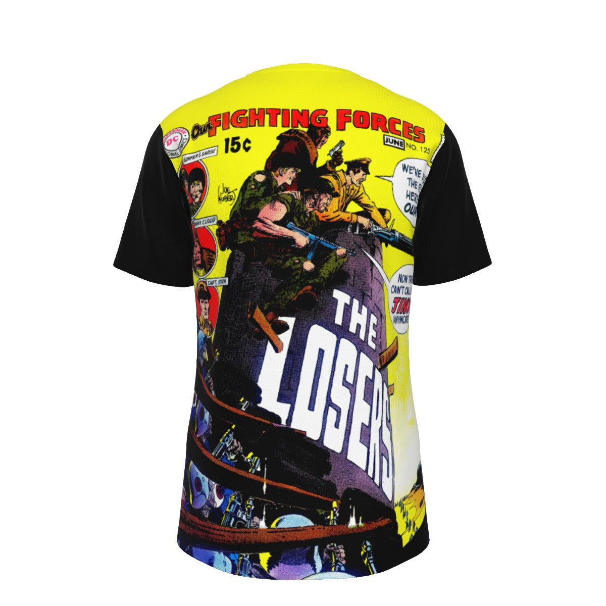 THE LOSER-OUR FIGHTING FORCES 123 OVER PRINT SHIRT & TANK - THE LOSERS