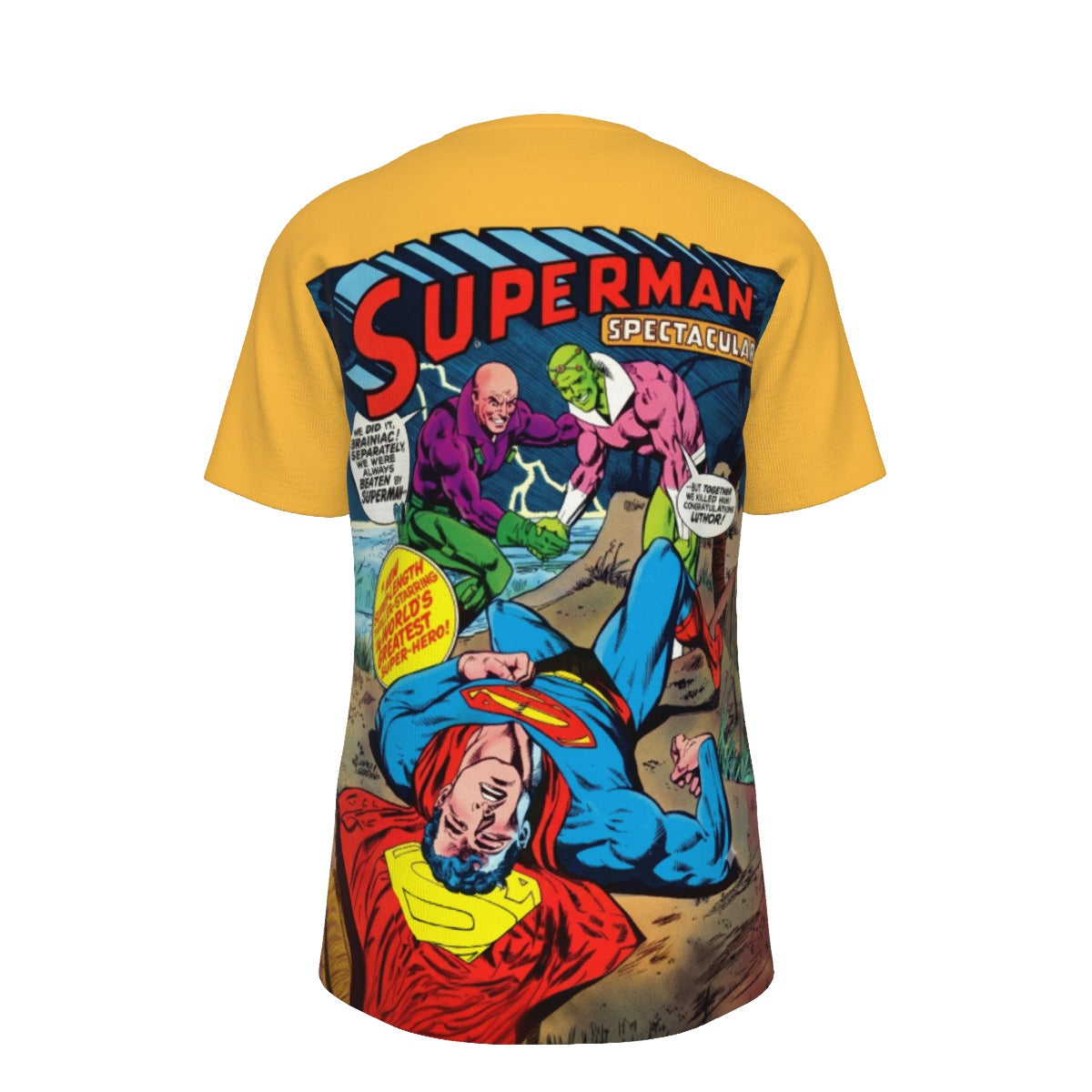 SUPERMAN SPECTACULAR All Over Print Shirt & Tank Top