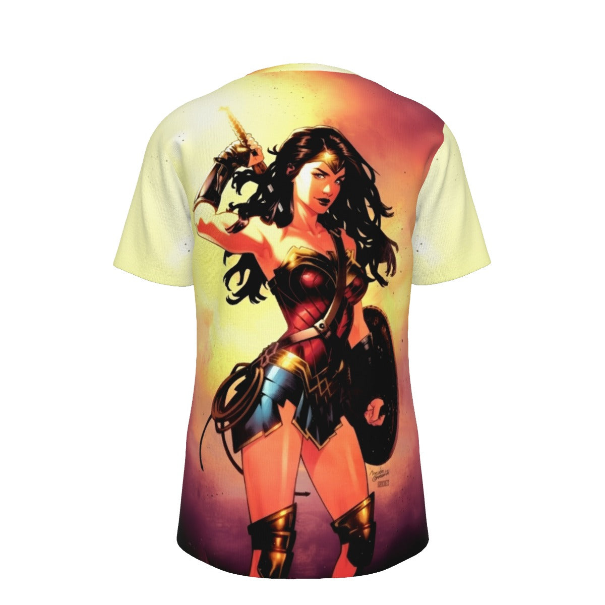 SENSATIONAL WONDER WOMAN 1 ALL OVER PRINT SHIRT AND TANK TOP