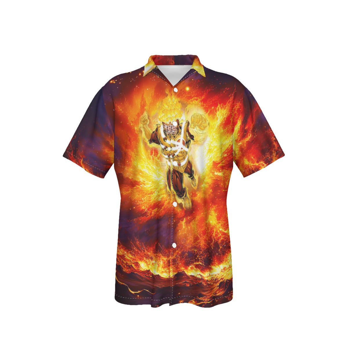 FIRESTORM BURST OVER PRINT SHIRT AND TANK TOP - REFRESH