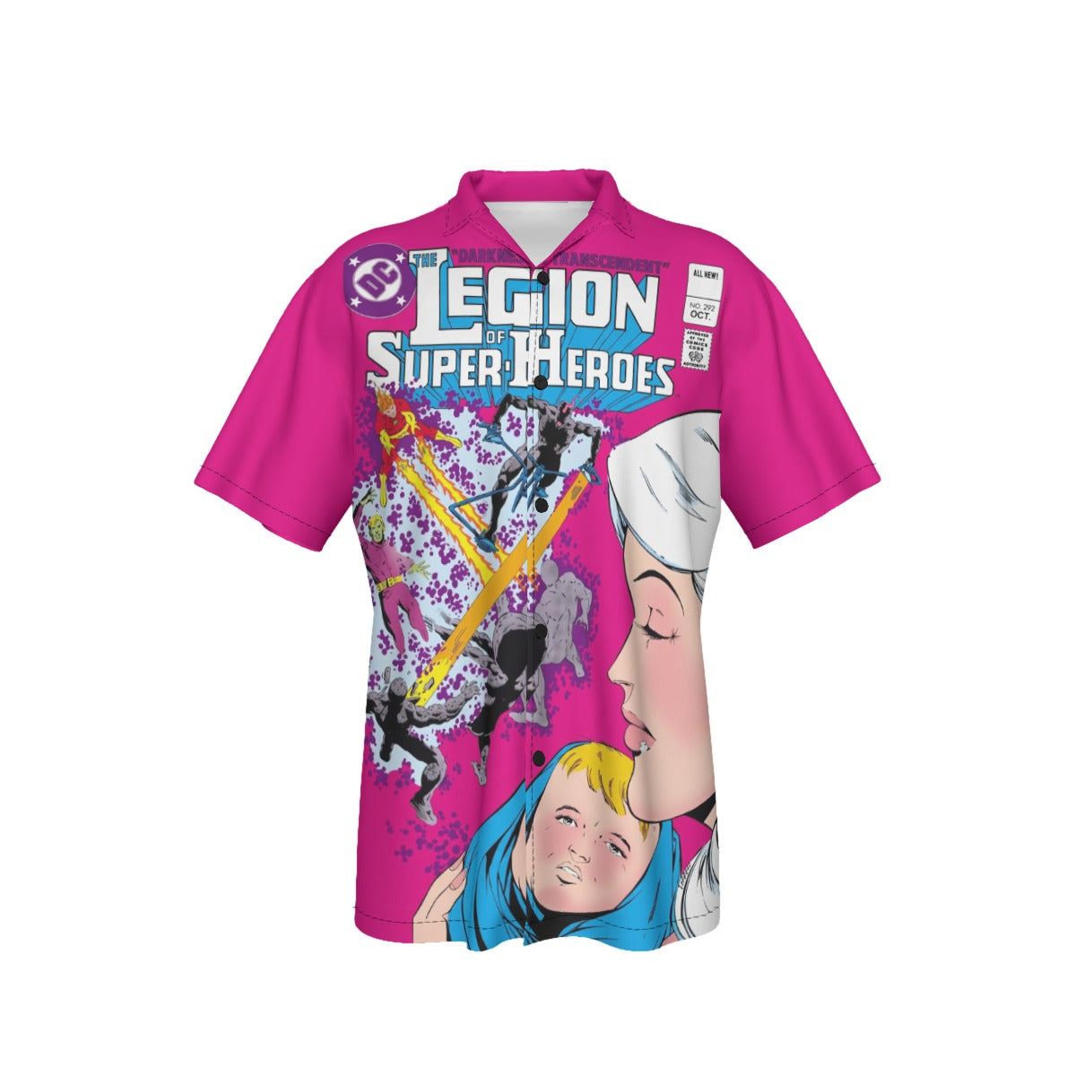 LEGION OF SUPERHEROES 292  All Over Print Shirt & Tank Top -THE GREAT DARKNESS SAGA