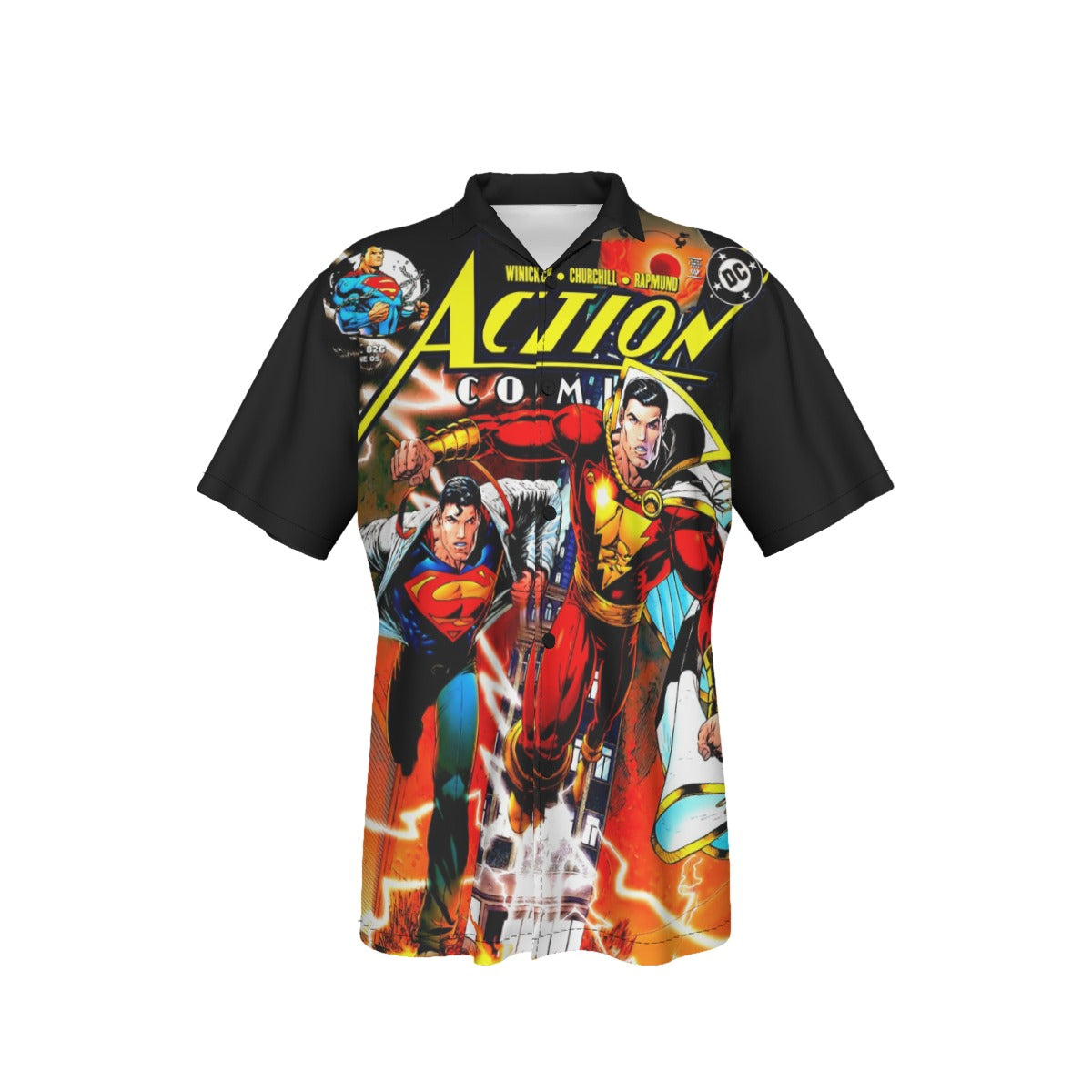 ACTION 826 All Over Print Shirt & Tank Top