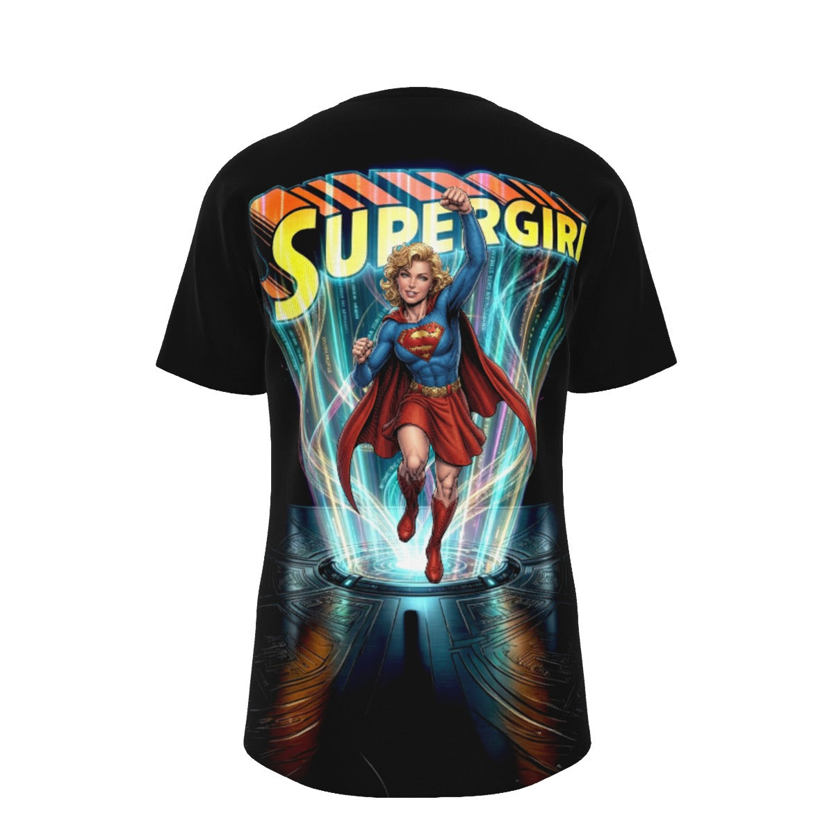 SUPERGIRL GO All Over Print Shirt & Tank Top - ORIGINAL ART