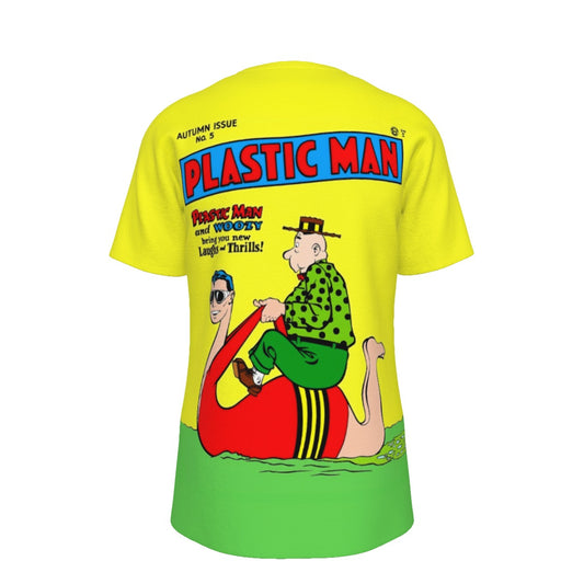 PLASTIC MAN  5 ALL OVER PRINT SHIRT AND TANK TOP