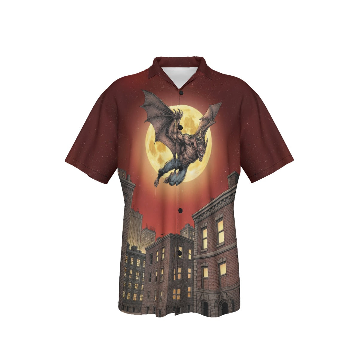 MANBAT GO All Over Print Shirt & Tank Top- ORIGINAL ART BY EKA