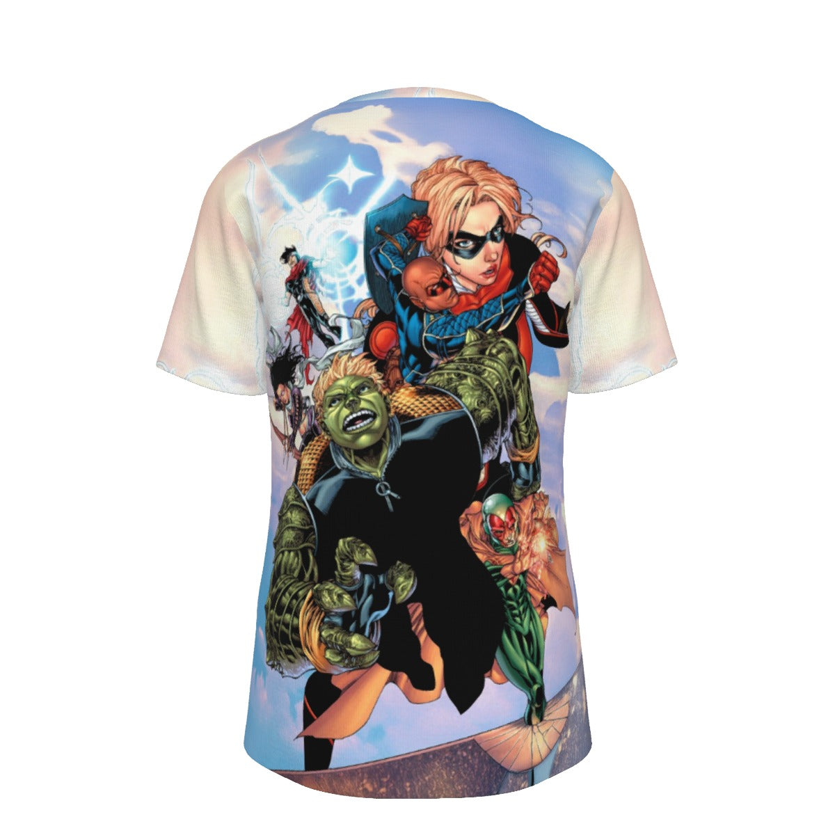 YOUNG AVENGERS POSTER All Over Print Shirt & Tank Top
