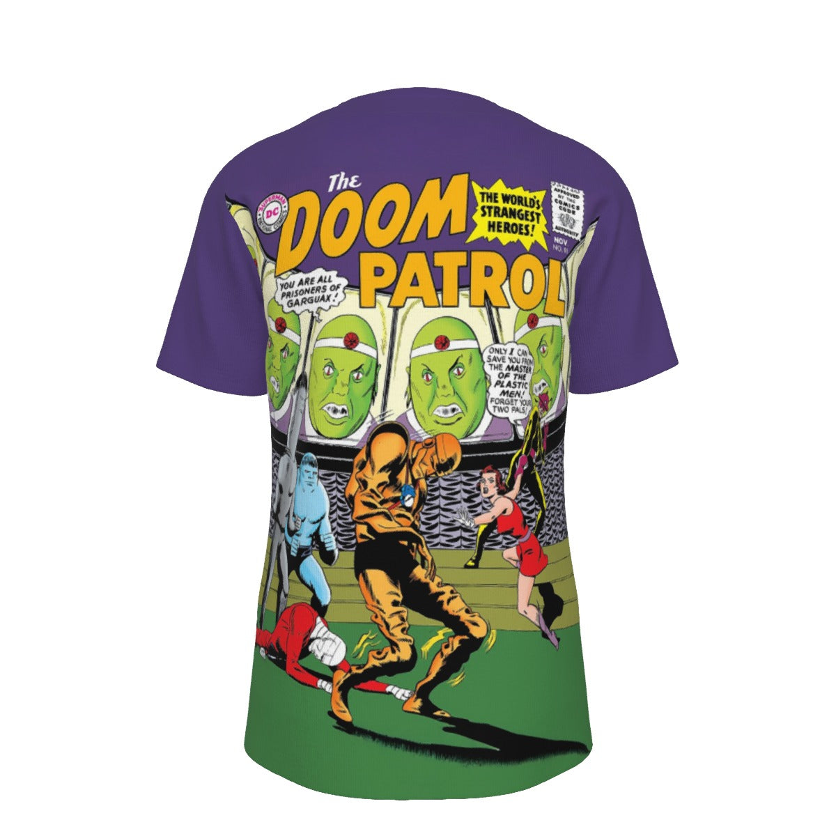 DOOM PATROL 91 READY OVER PRINT SHIRT AND TANK TOP - FIRST MENTO