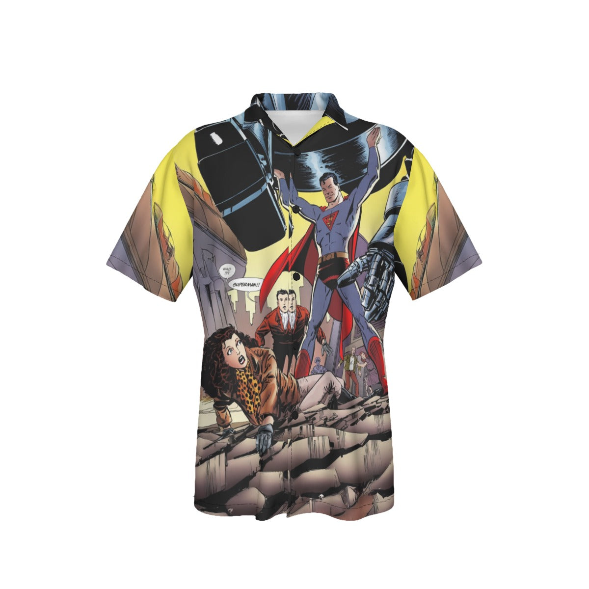 GENERATIONS 3 SUPERMAN All Over Print Shirt & Tank Top - JOHN BYRNE ART