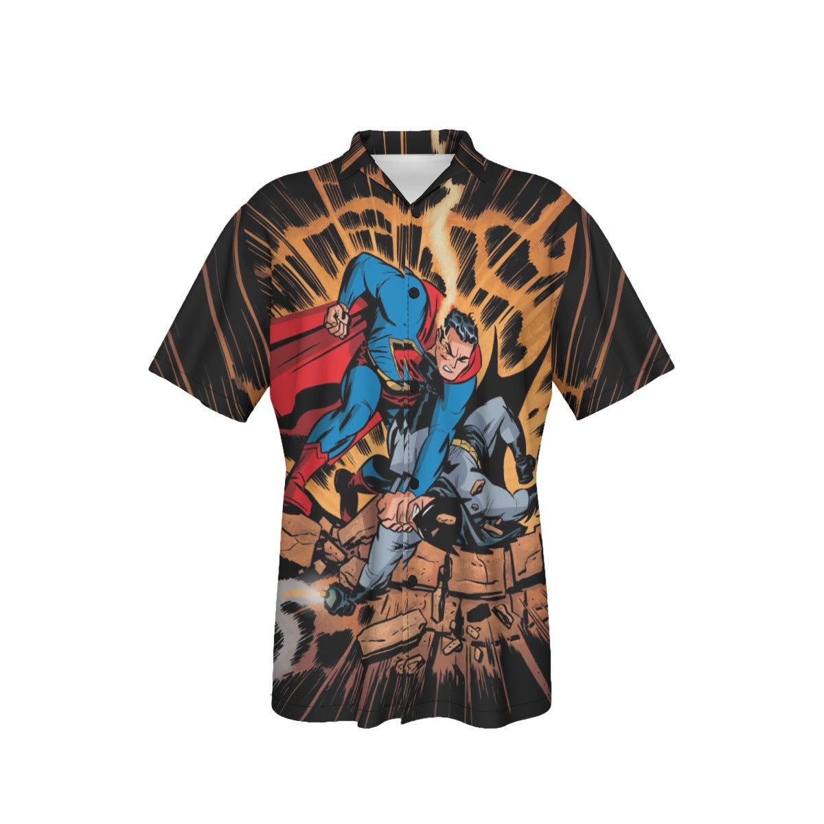 SUPERMAN VS BATMAN - NEW FRONTIER All Over Print Shirt & Tank Top - DARWYN COOKE ART