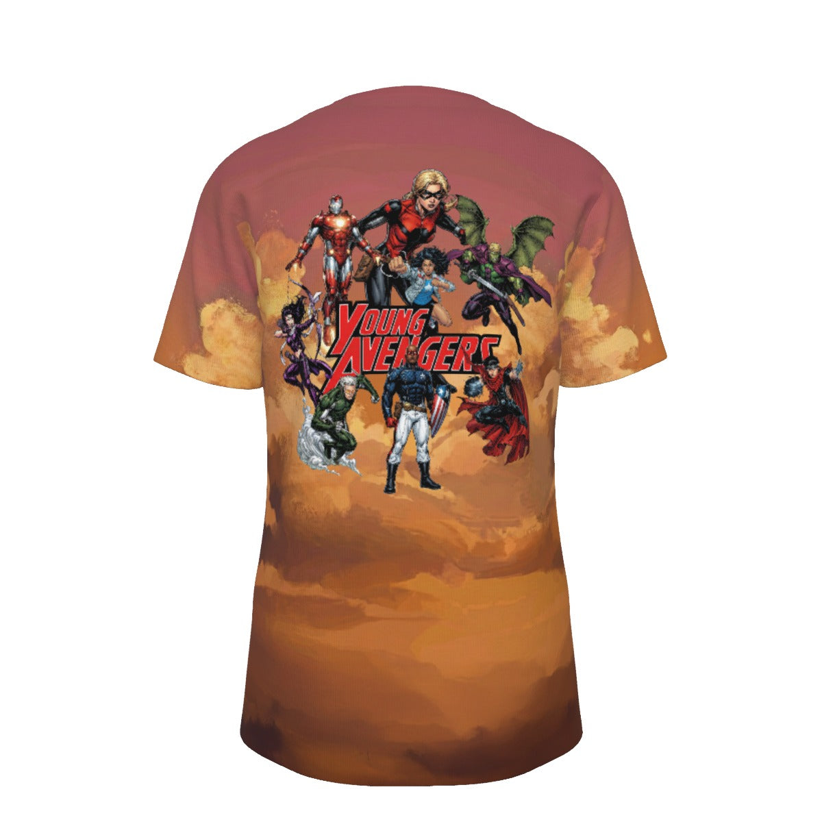 YOUNG AVENGERS TEAM GO All Over Print Shirt & Tank Top - ORIGINAL ART