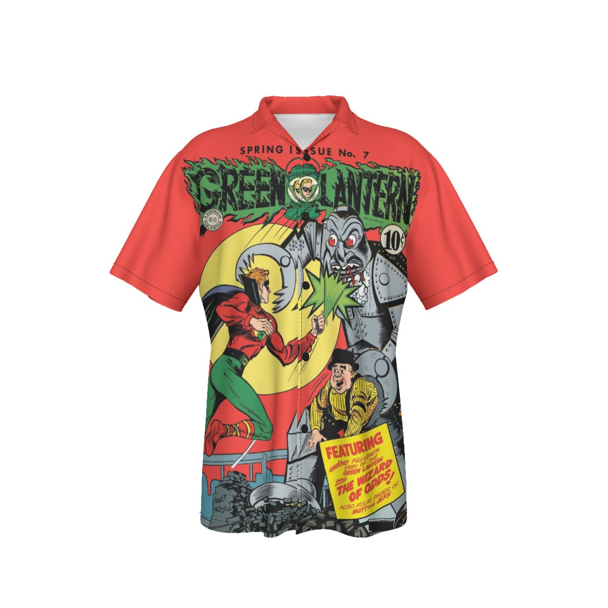 GREEN LANTERN 7 All Over Print Shirt & Tank Top