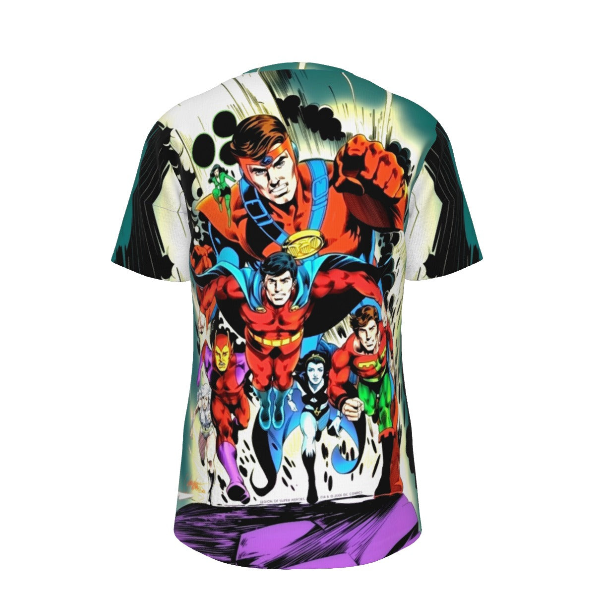 LEGION PINUP BY NEAL ADAMS ALL OVER PRINT SHIRT AND TANK TOP