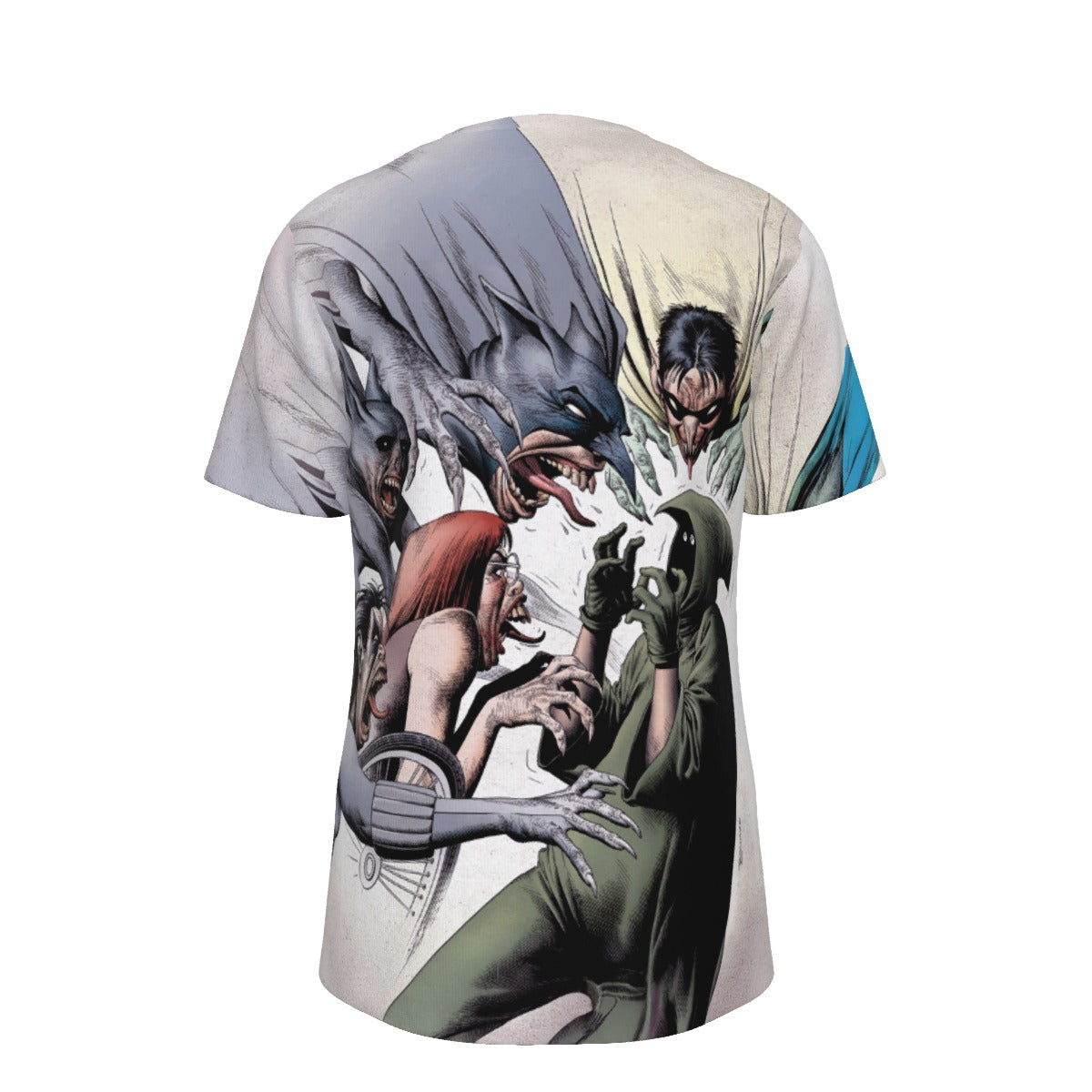 BATMAN DARK KNIGHT 46 ALL OVER PRINT SHIRT AND TANK TOP -BRIAN BOLLAND ART