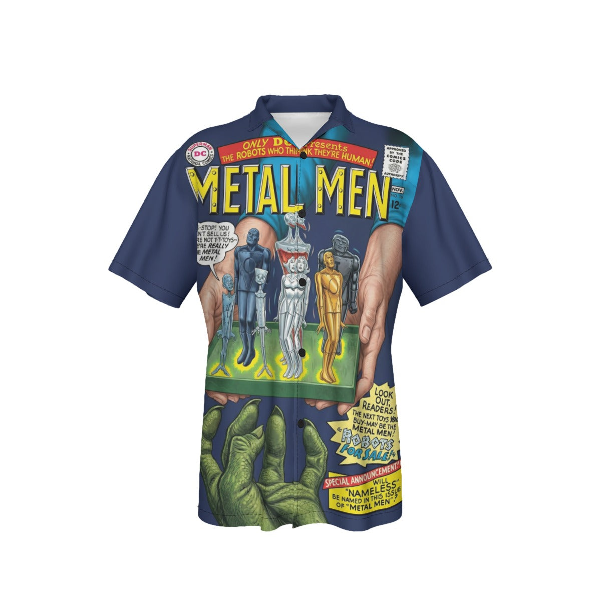 METAL MEN 16 All Over Print Shirt & Tank Top