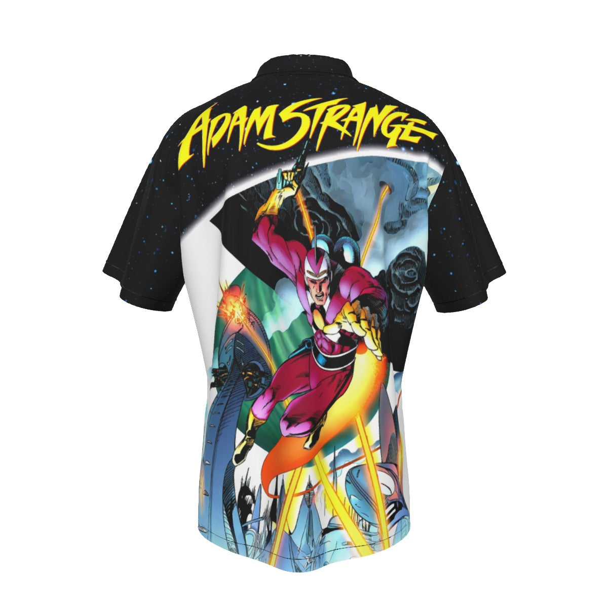 ADAM STRANGE TPB ALL OVER PRINT SHIRT AND TANK TOP