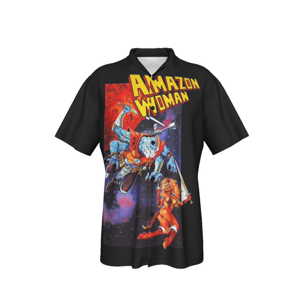 AMAZON WOMAN 2 ALL OVER PRINT SHIRT AND TANK TOP - Tom Simonton ART