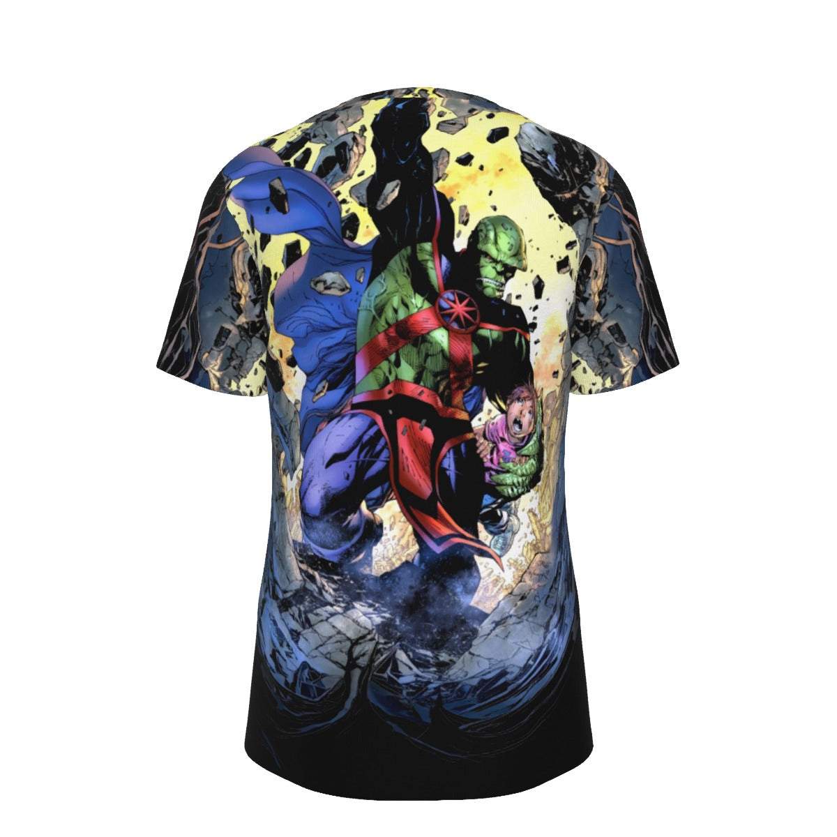 JUSTICE LEAGUE 2 All Over Print Shirt & Tank Top - MARTIAN MANHUNTER PAGE