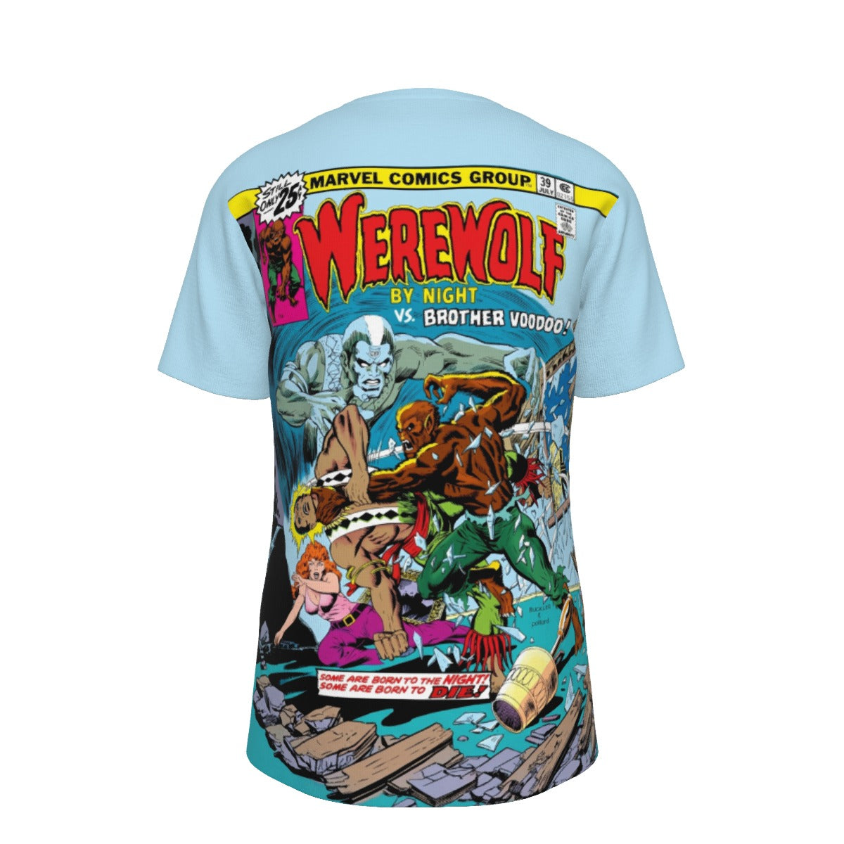 WEREWOLF BY NIGHT 39 All Over Print Shirt & Tank Top - BROTHER VOODOO