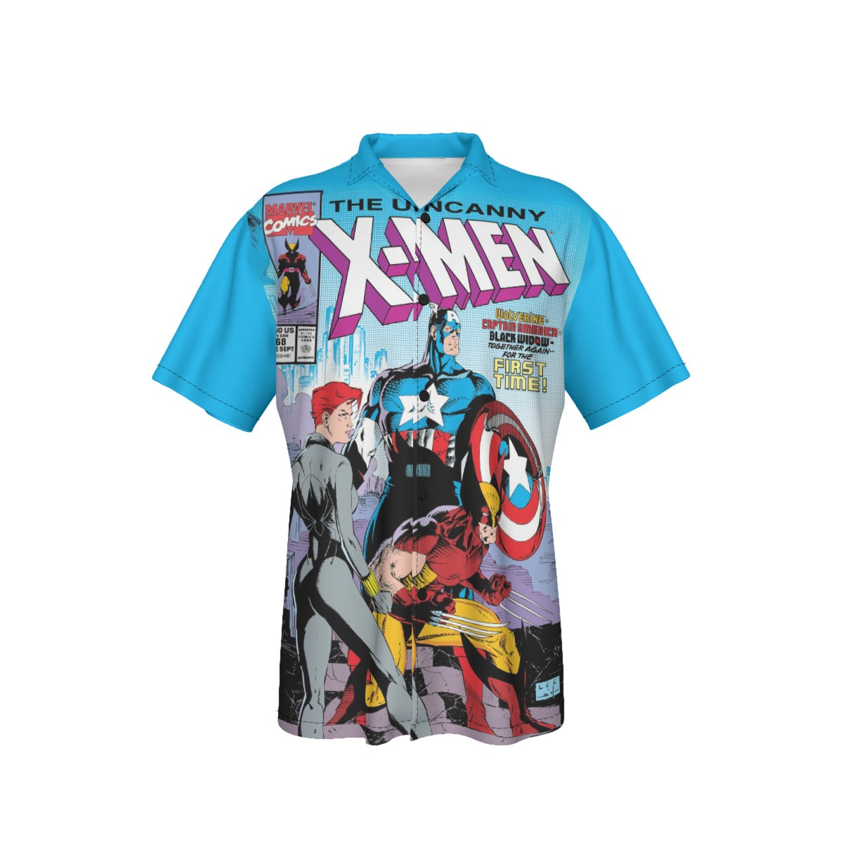 XMEN 268 OVER PRINT SHIRT AND TANK TOP