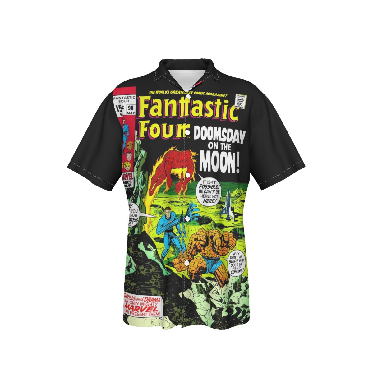 FANTASTIC FOUR 98 ALL OVER PRINT SHIRT AND TANK TOP