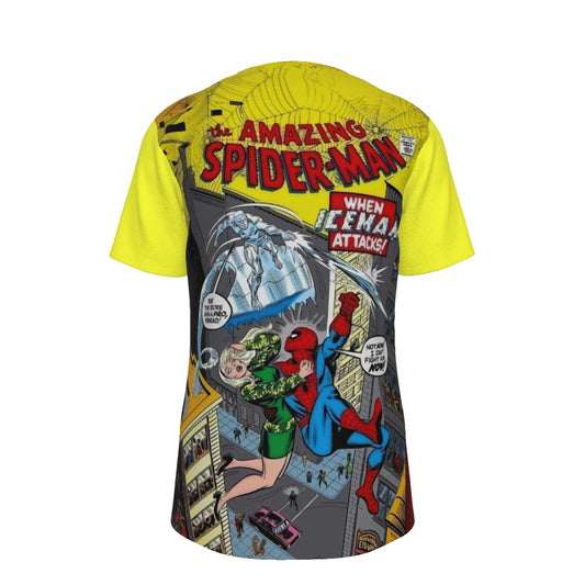 AMAZING SPIDERMAN 92  ALL OVER PRINT SHIRT AND TANK TOP - ICEMAN