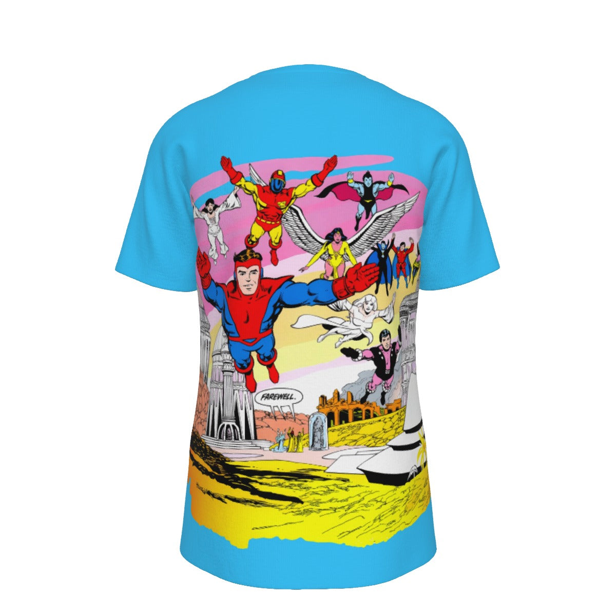 LEGION ANNUAL 2 V2 PAGE ALL OVER PRINT SHIRT AND TANK TOP - CURT SWAN