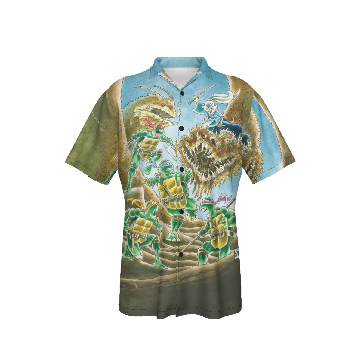 USAGI YOJIMBO VS TNMT All Over Print Shirt & Tank Top - TEENAGED