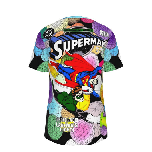 SUPERMAN 14 v2 ALL OVER PRINT SHIRT AND TANK TOP- -JOHN BYRNE ART